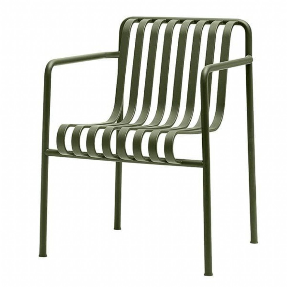 Demir Metal Sandalye Kolçaklı Modern Demir Sandalye