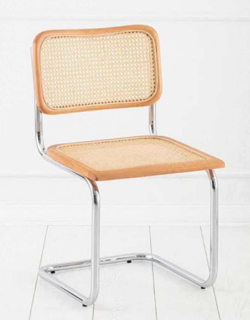 Metal Krom Z Sandalye Modeli Modern Tasarım